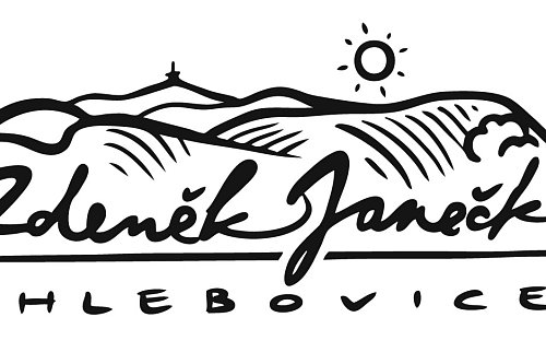 Návrh digitálně kresleného loga pro vinaře Zdeňka Janečku z Chlebovic
