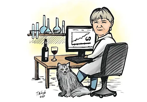Malba karikatury na zakázku k výročí